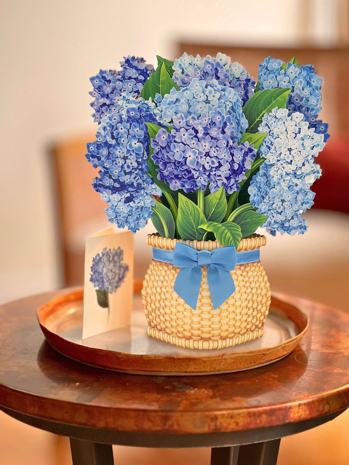 Popup Card - Nantucket Hydrangea