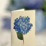 Popup Card - Nantucket Hydrangea
