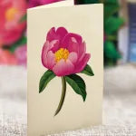 Popup Card - Peony Paradise