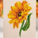 Popup Card - Sunflowers