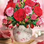 Popup Card - Blooming Roses