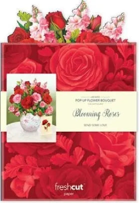 Popup Card - Blooming Roses