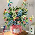Popup Card - Hummingbird Oasis