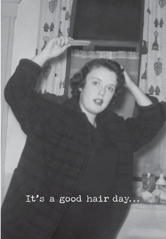 Everyday Card- Good Hair Day