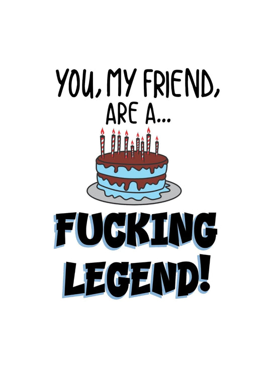 Birthday Card - Legend