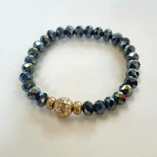 Olive Crystal Bracelet