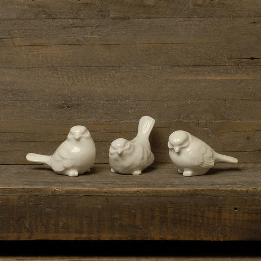 White Ceramic Bird - Assorted Styles