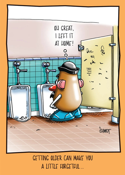 Birthday Card - Mr Potato Head