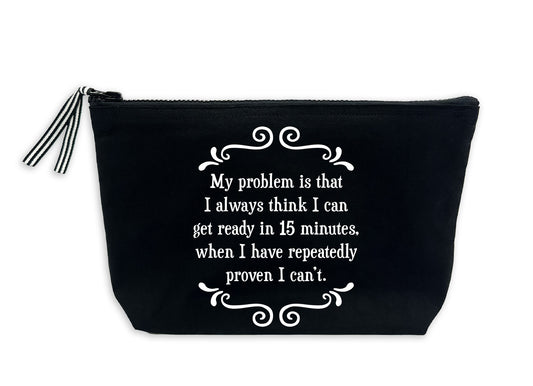 Scrunchy Face Lined Pouch - Ready in 15