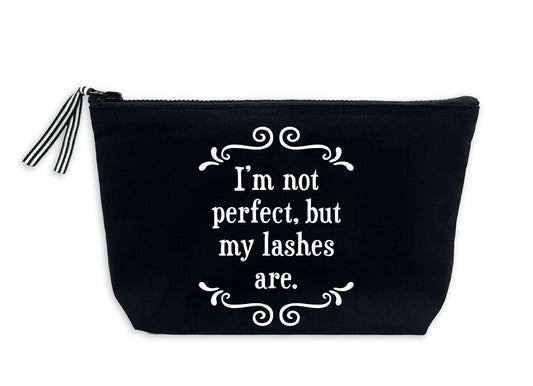 Scrunchy Face Lined Pouch - Perfect Lashes