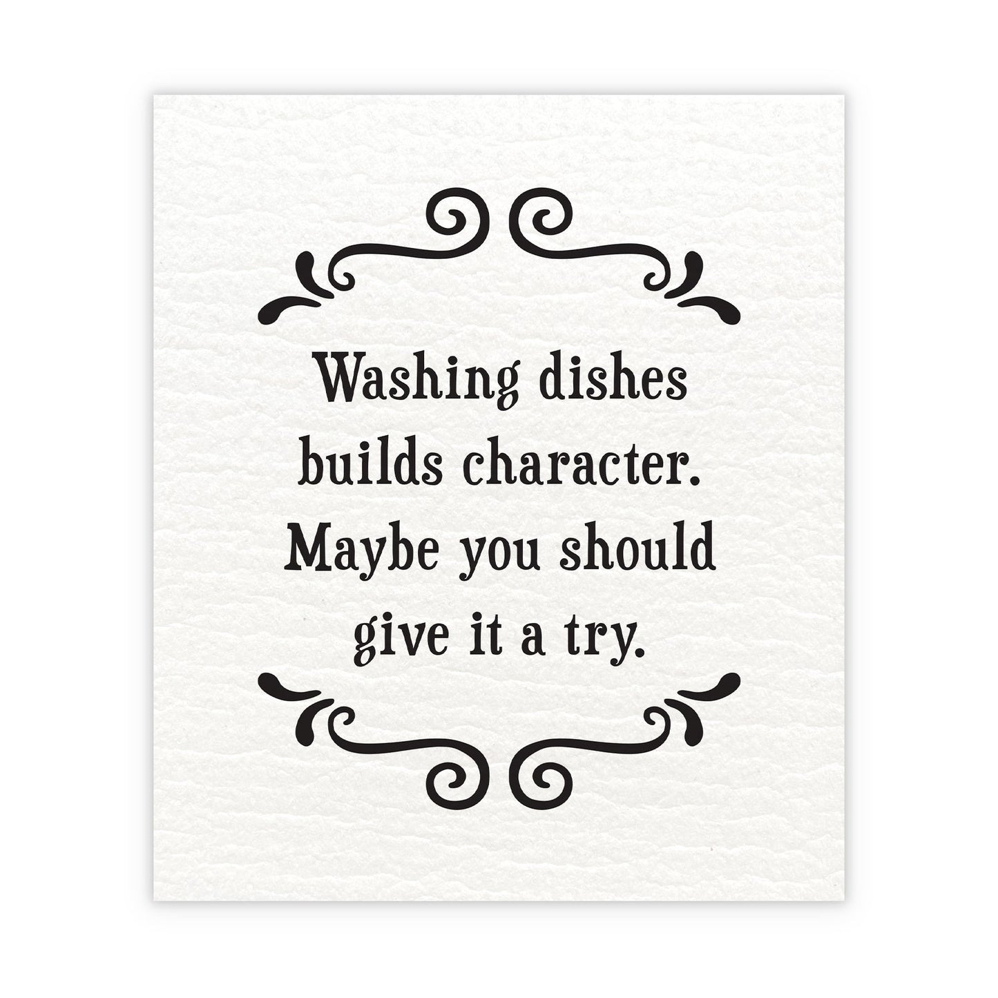 Scrunchy Face Swedish Dishcloth Set - Builds Character