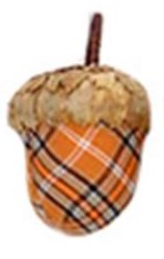 Assorted Plaid Acorns (5 Styles)