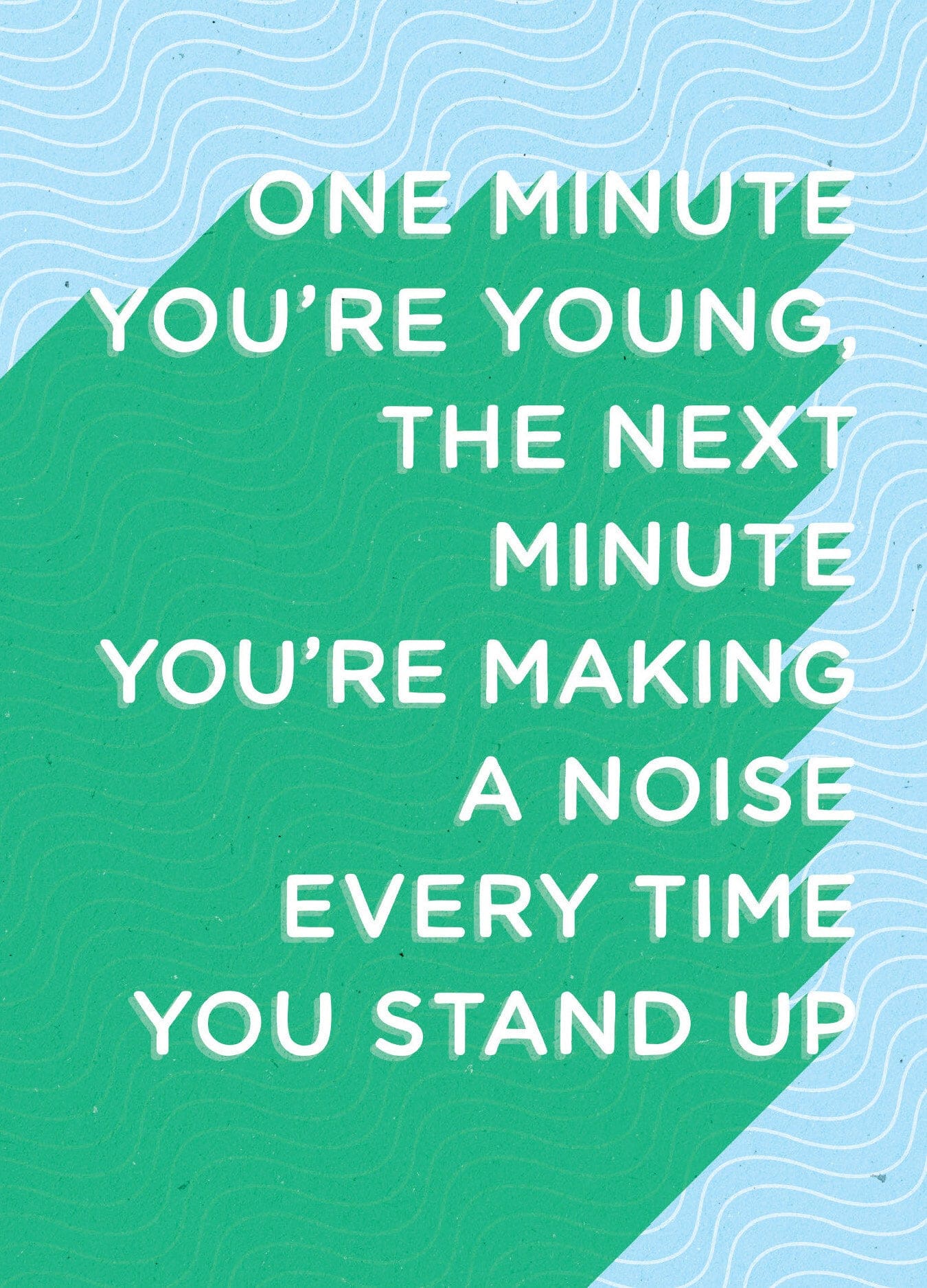 Birthday Card - Making A Noise