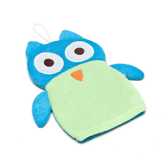 Owl Bath Mitt