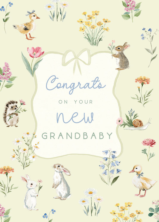 Greeting Card - New Grandbaby