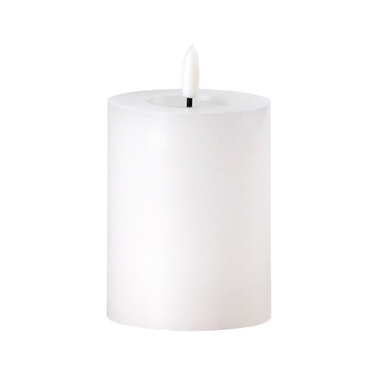 White LED Flameless Candle 3x4"
