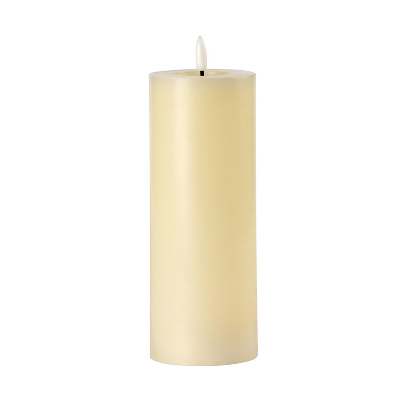 Kozie LED 3x8" Cream Candle