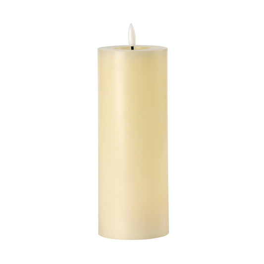 Kozie LED 3x8" Cream Candle