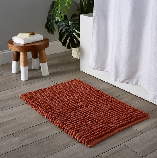Puff Bathmat Terra Cotta