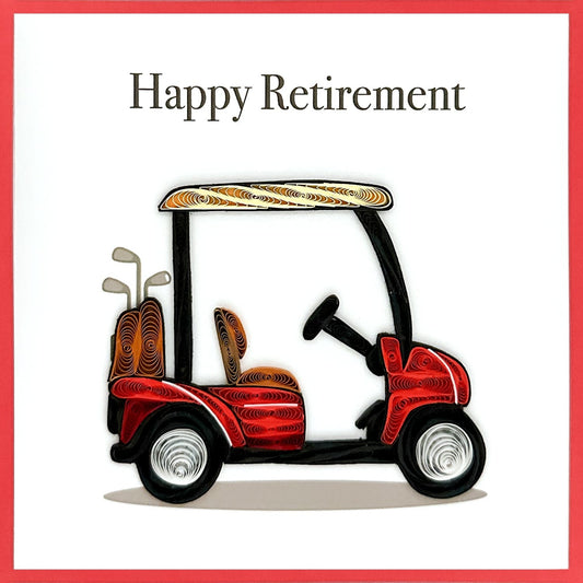 Quilling Card -Happy Retirement