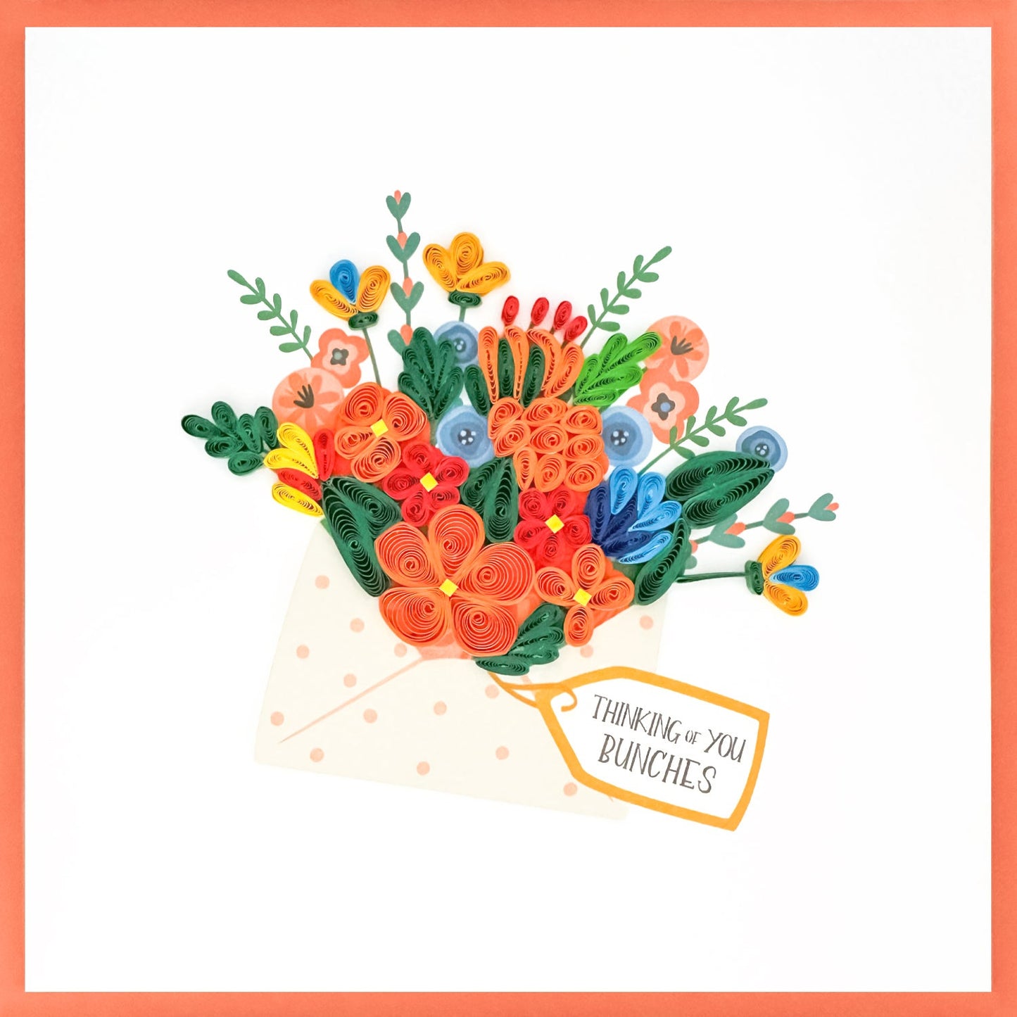 Quilling Card - Flower Envelope