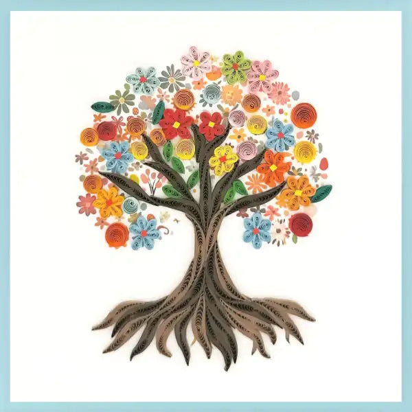 Paper Quilling Card - Tree of Life