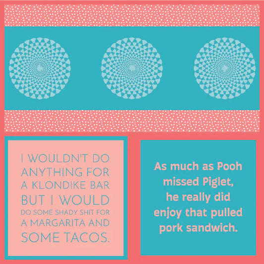 Humorous Cocktail Napkins Pooh