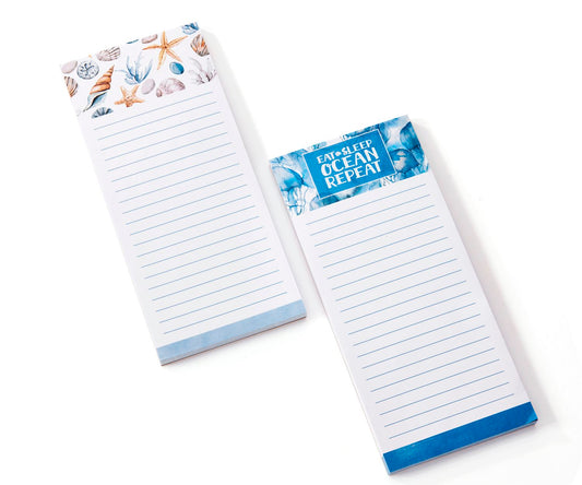 Beachy Magnetic Notepad (2 Styles) **Available in store only**