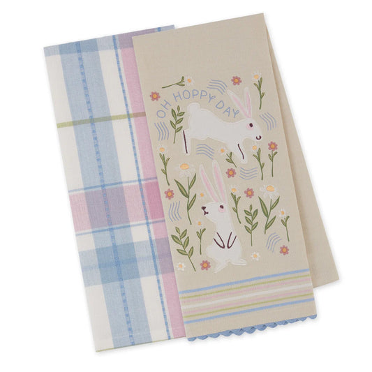 Oh Hoppy Day Dish Towels s/2