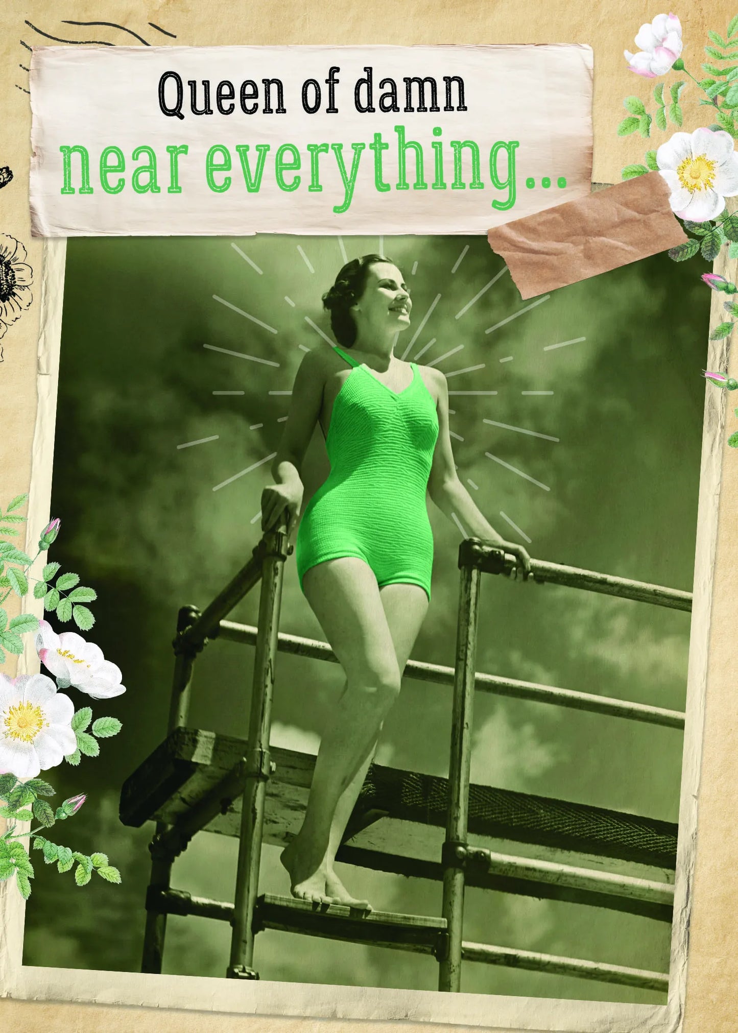 Birthday Card - Queen Of Everything
