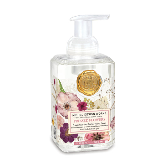 Michel Design Works Pressed Flowers Foaming Hand Soap