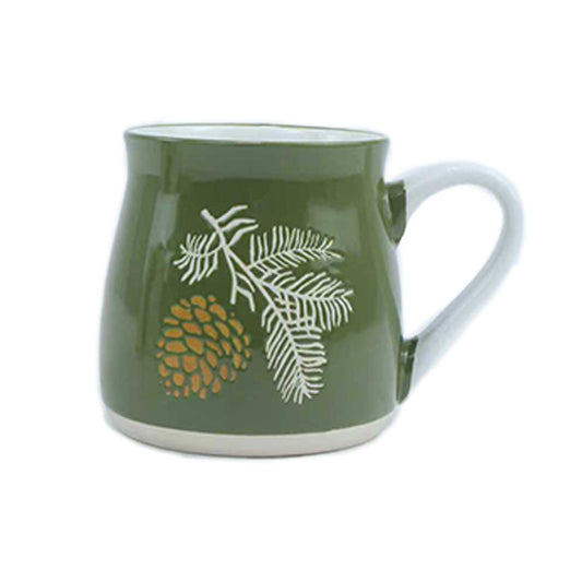 Cedar Drift Green Mug