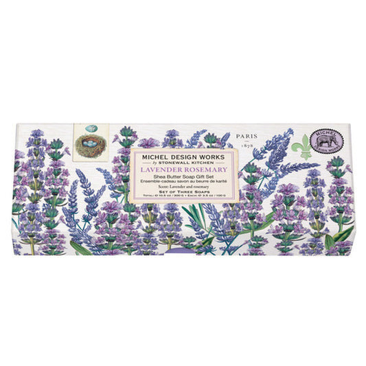 Michel Design Works Soap Gift Set - Lavender Rosemary