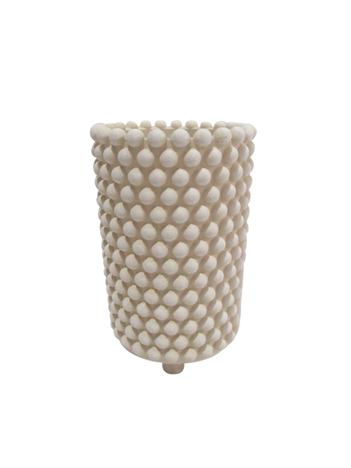 Light Clay Colour Dotted Vase Galvani