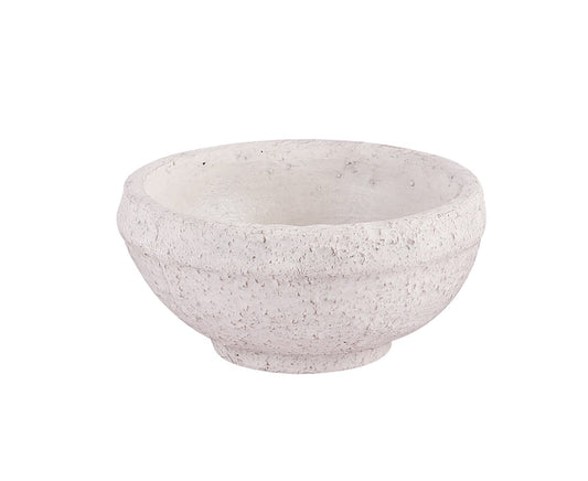 Urbino Pot White and Clay Texture