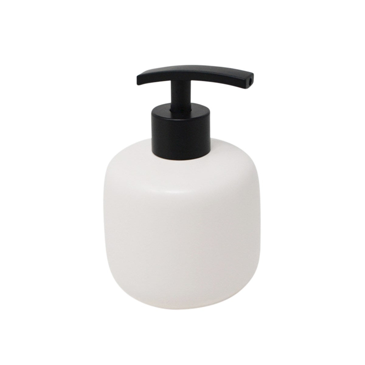 White Soap Pump Ceramic