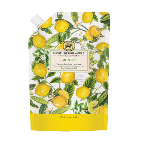 Michel Design Works Lemon Basil Hand Soap Refill - Joshua & Company