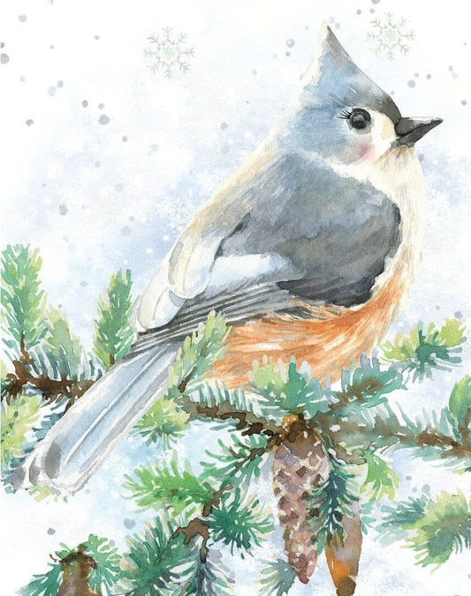 Small Card -Feathered Greetings