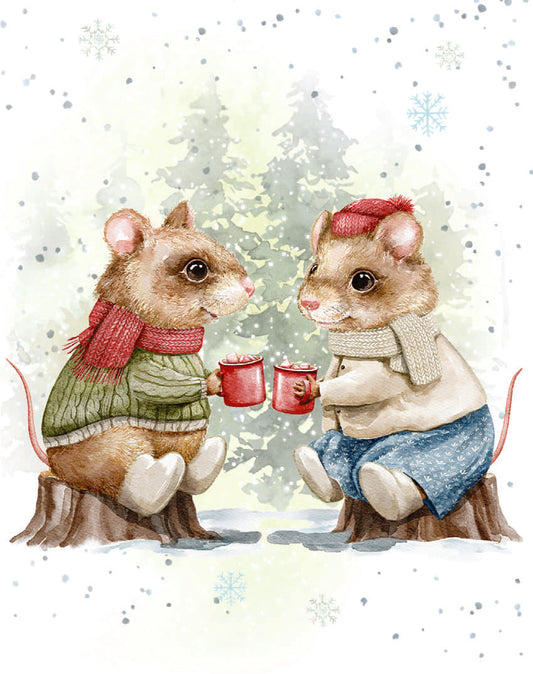 Small Card- Cheers to the Season
