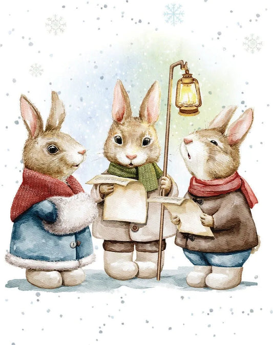 Small Card -A Bunny Carol