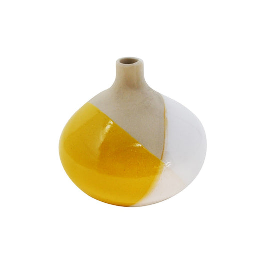 Tri-Coloured Vase
