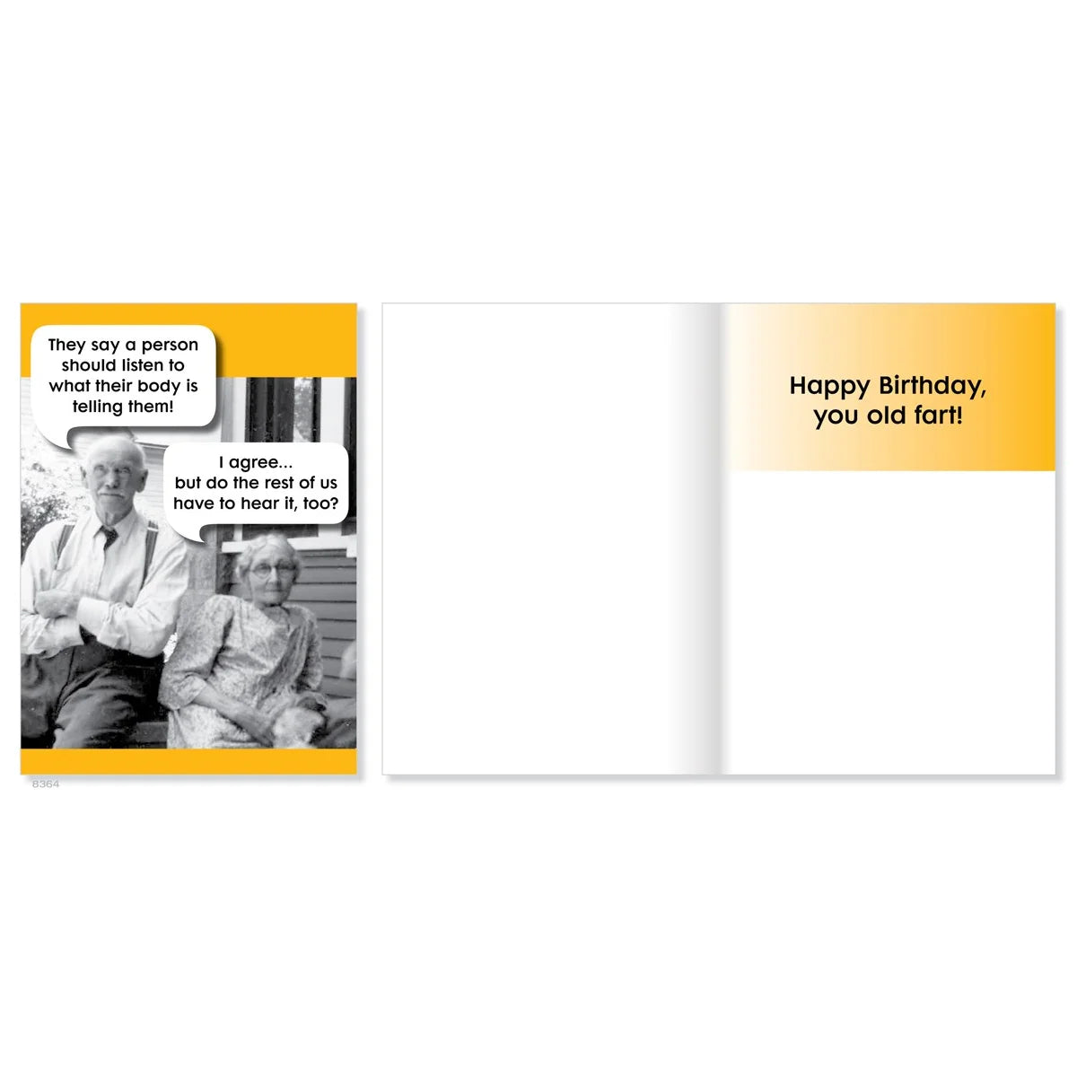 Listen to What Their Body is Telling Them Birthday Card