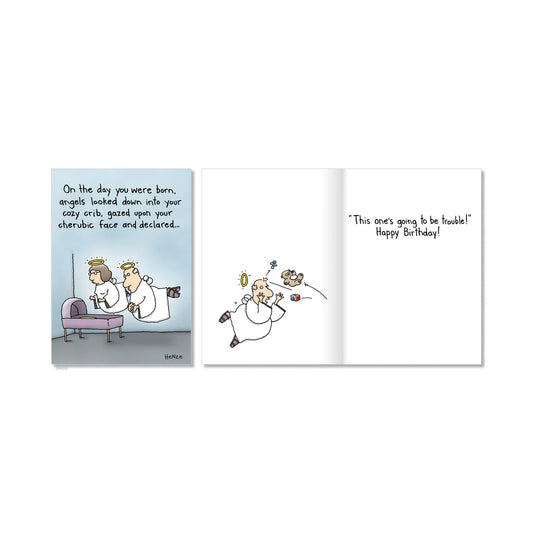 On the Day You Were Born Birthday Card