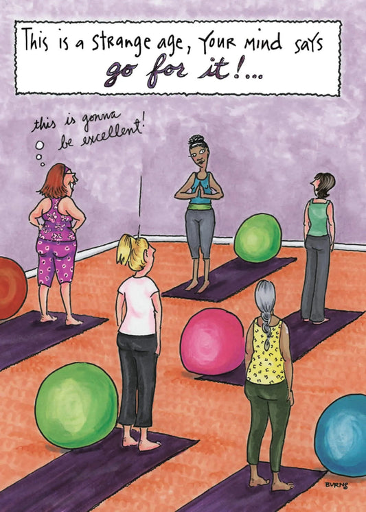 Birthday Card - This is a Strange Age