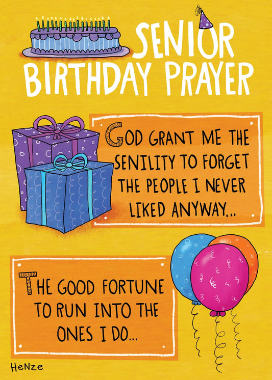 Birthday Card - Senior Birthday