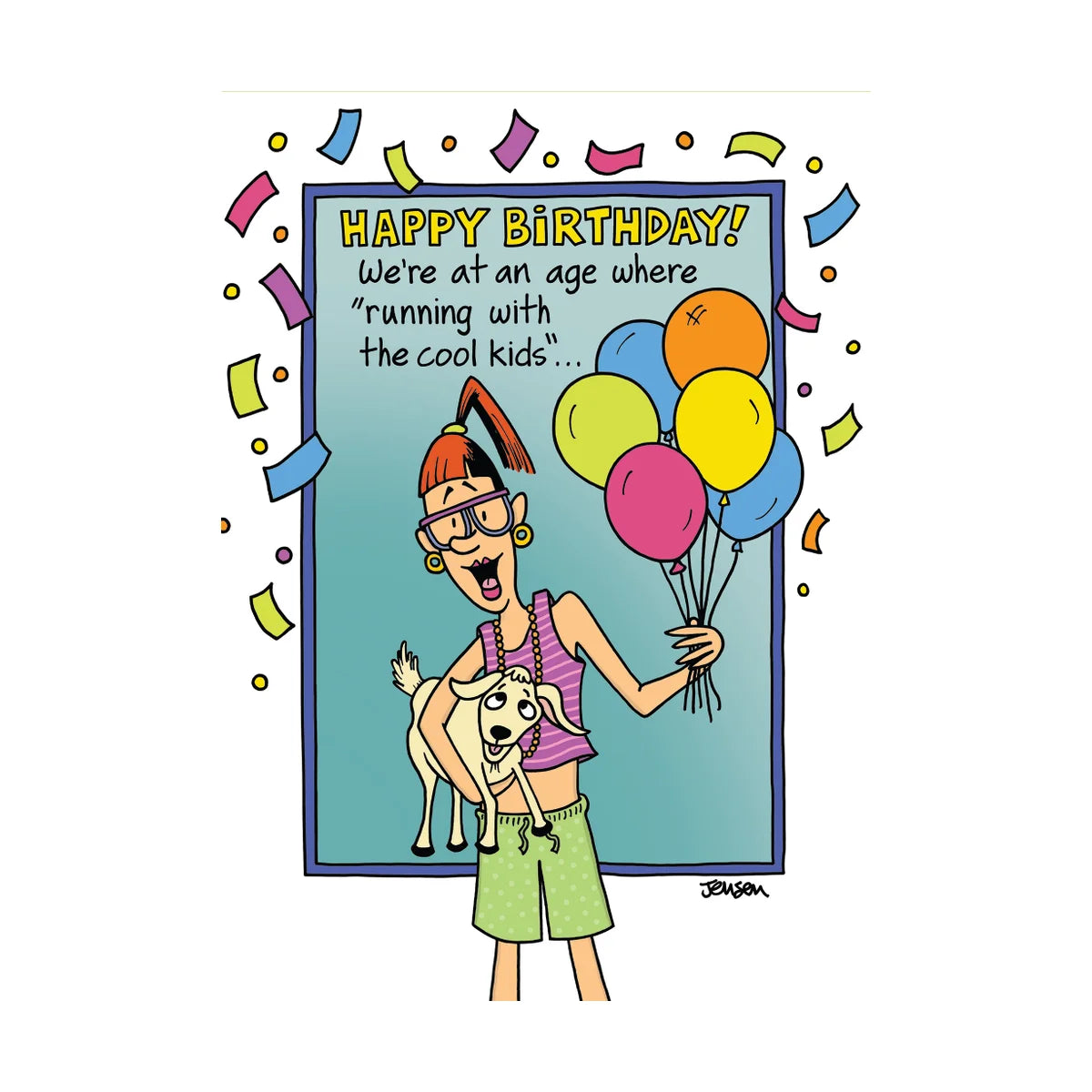 Birthday Card - Goat Yoga