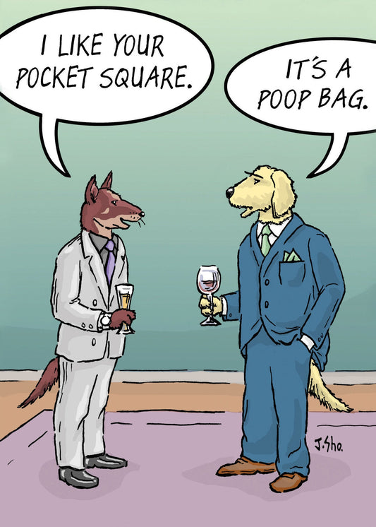 Birthday Card - Poop Bag - Joshua & Company