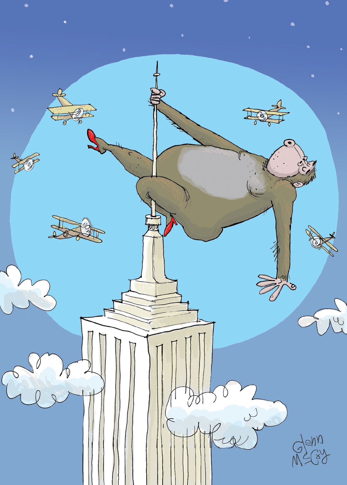 Birthday Card - Sexy King Kong - Joshua & Company