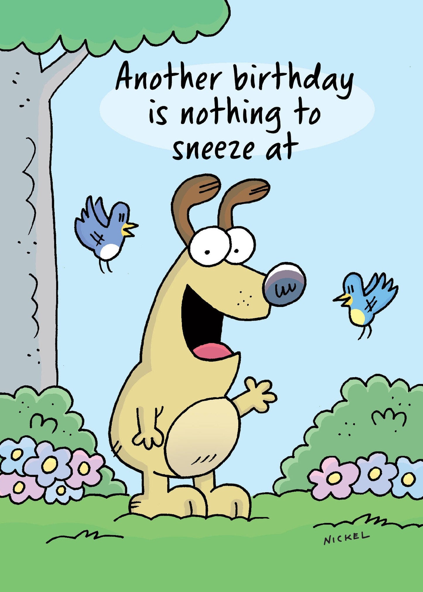 Birthday Card - Nothing to Sneeze At - Joshua & Company