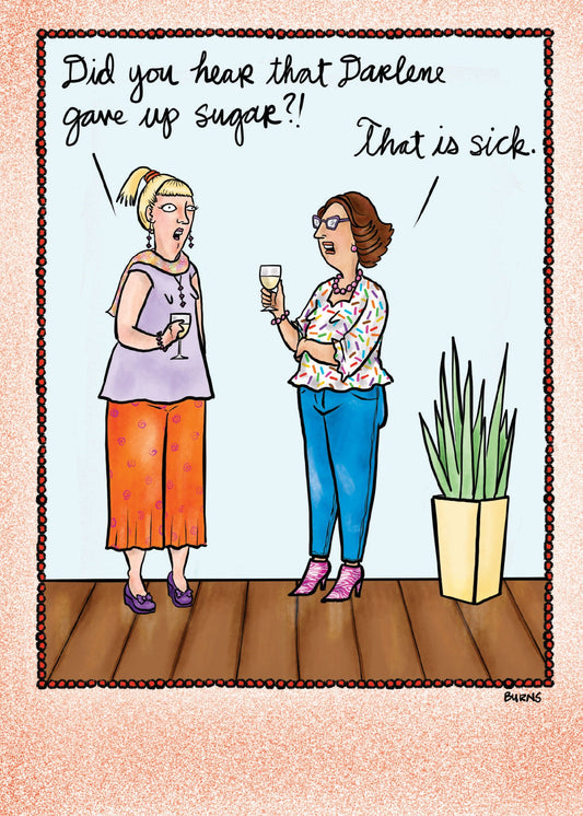 Birthday Card - Sugar Free